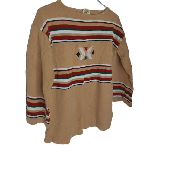 Vintage Starlight Trading Hippie Bohemian Sweater Size Medium - Picture 4 of 6